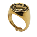 Anello Chevalier cuore sacro in acciaio