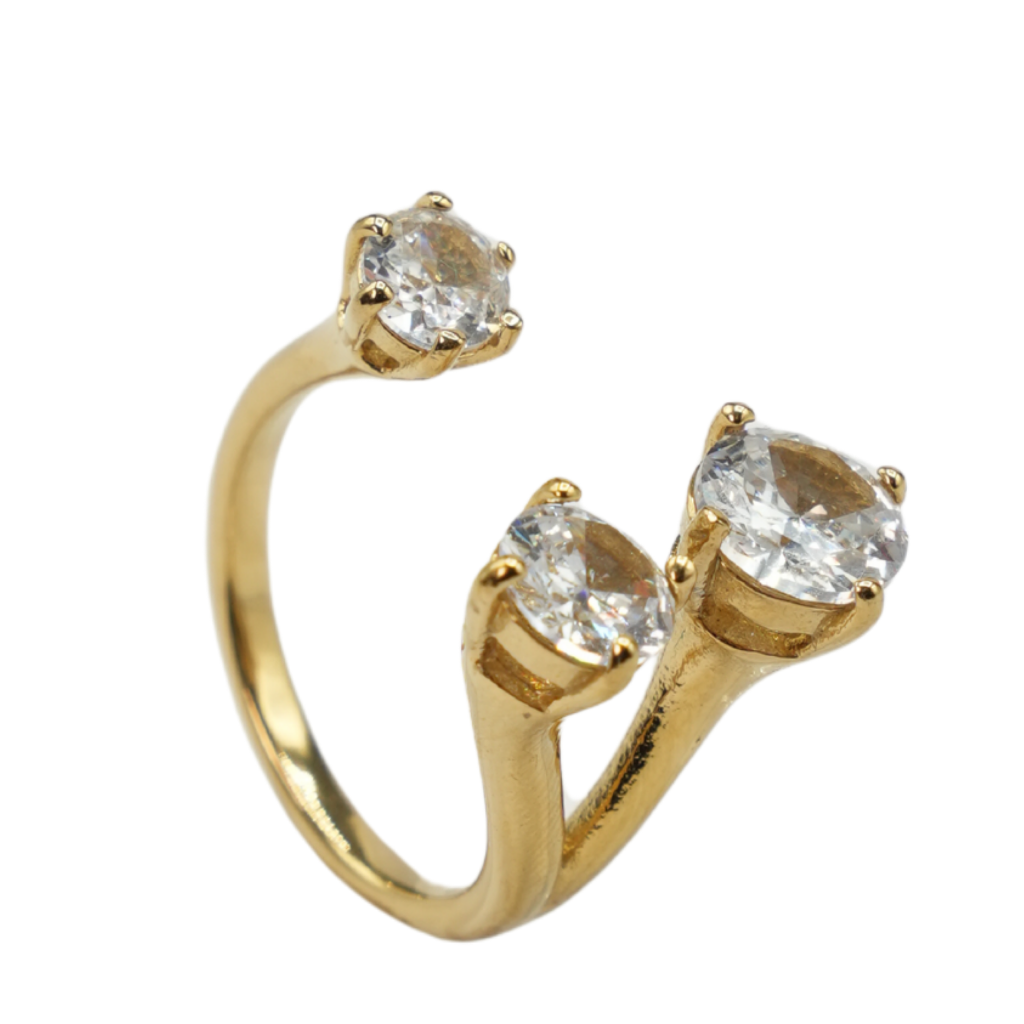 Anello Diamond in acciaio