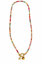 Collana Stella Cuore in acciaio - personalizzabile