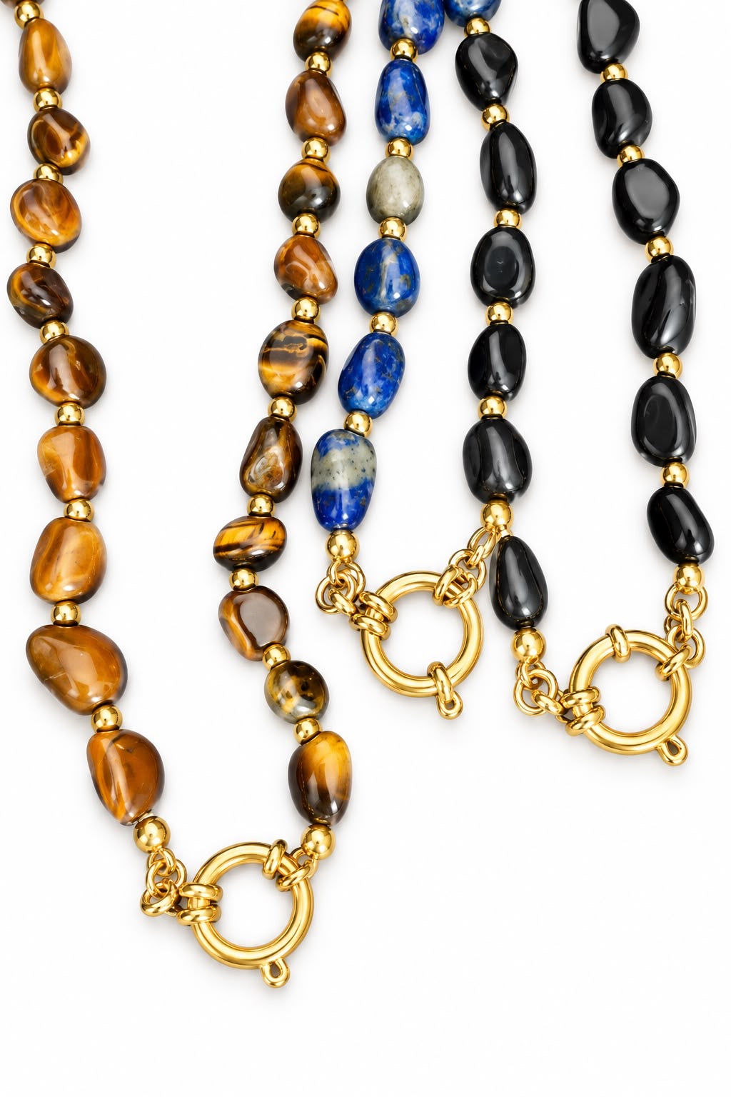 Collana Lady Bis Personalizzabile in resina e acciaio 316L