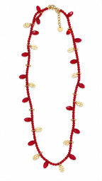 Collana Cristalli Goccia Double