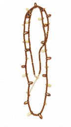 Collana Cristalli Goccia Double