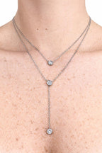 Collana punto luce pendente