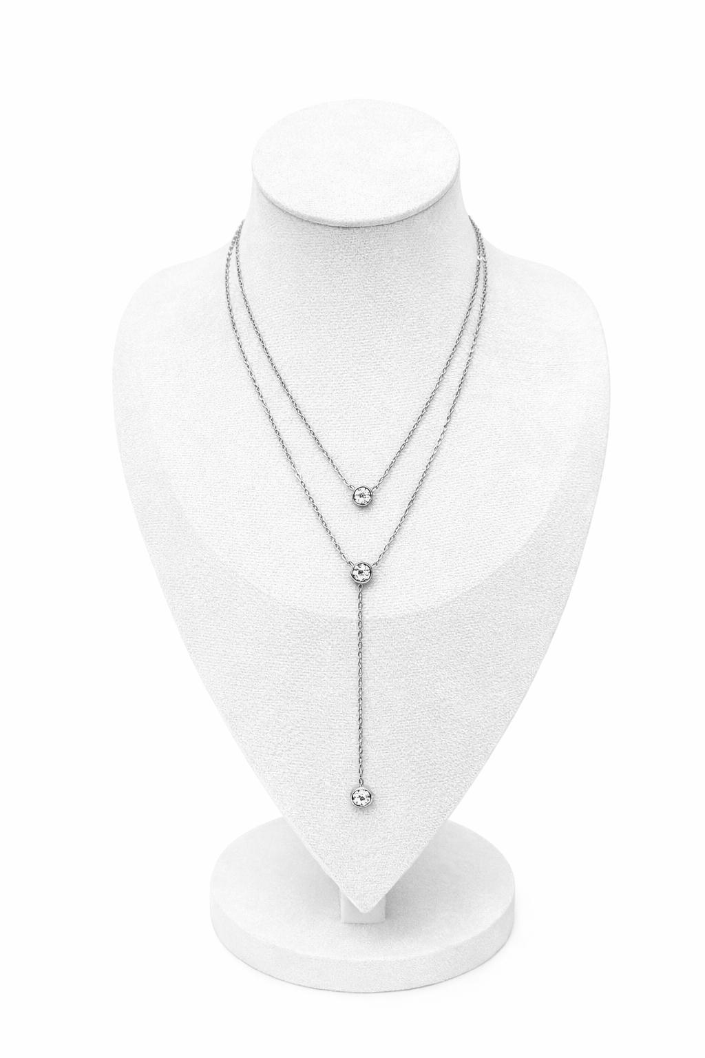 Collana punto luce pendente