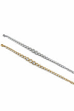 Bracciale punto luce in acciaio