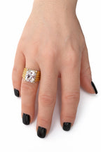 Anello Prezioso in Acciaio