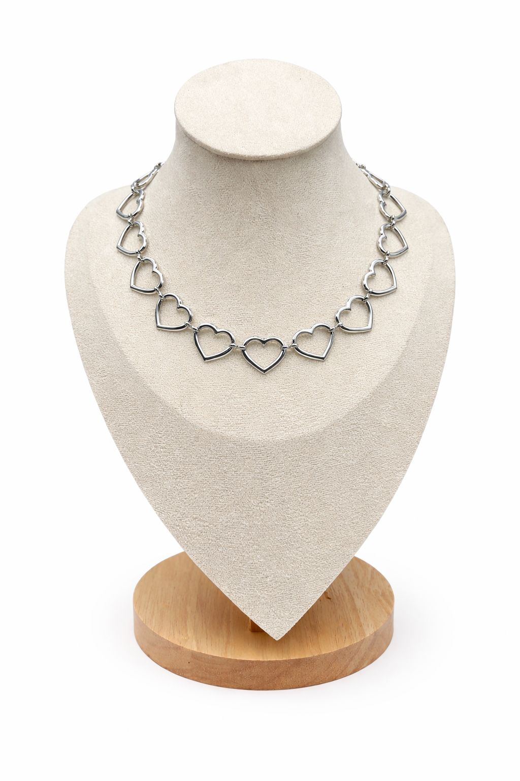 Collana Cuore Traforato Silver