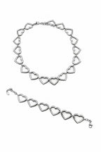Collana Cuore Traforato Silver