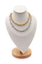 Collana Eternity in acciaio