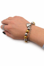 Bracciale Sonaglio Bicolor in acciaio