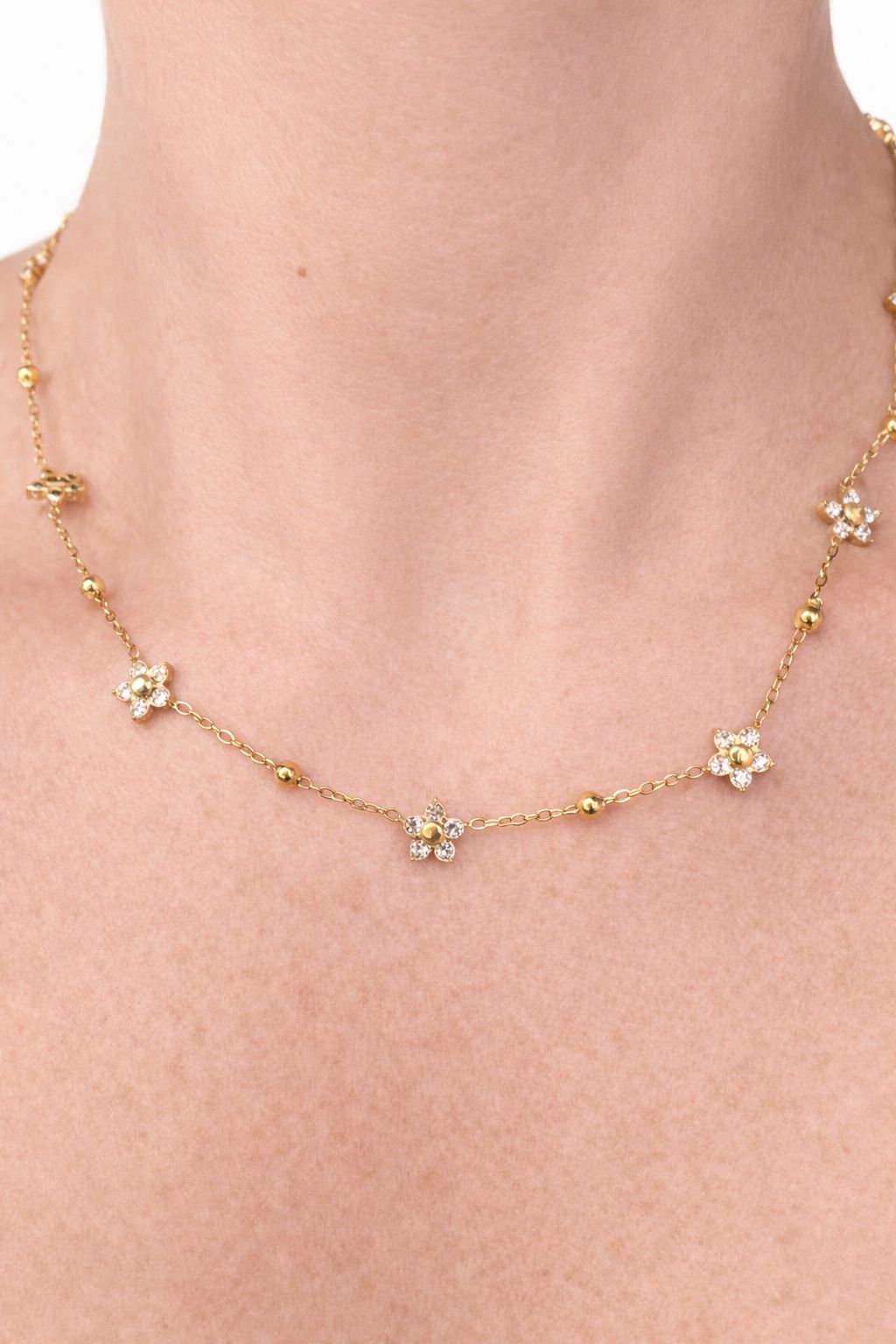 Collana Mini Flower Gold
