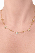 Collana Mini Flower Gold