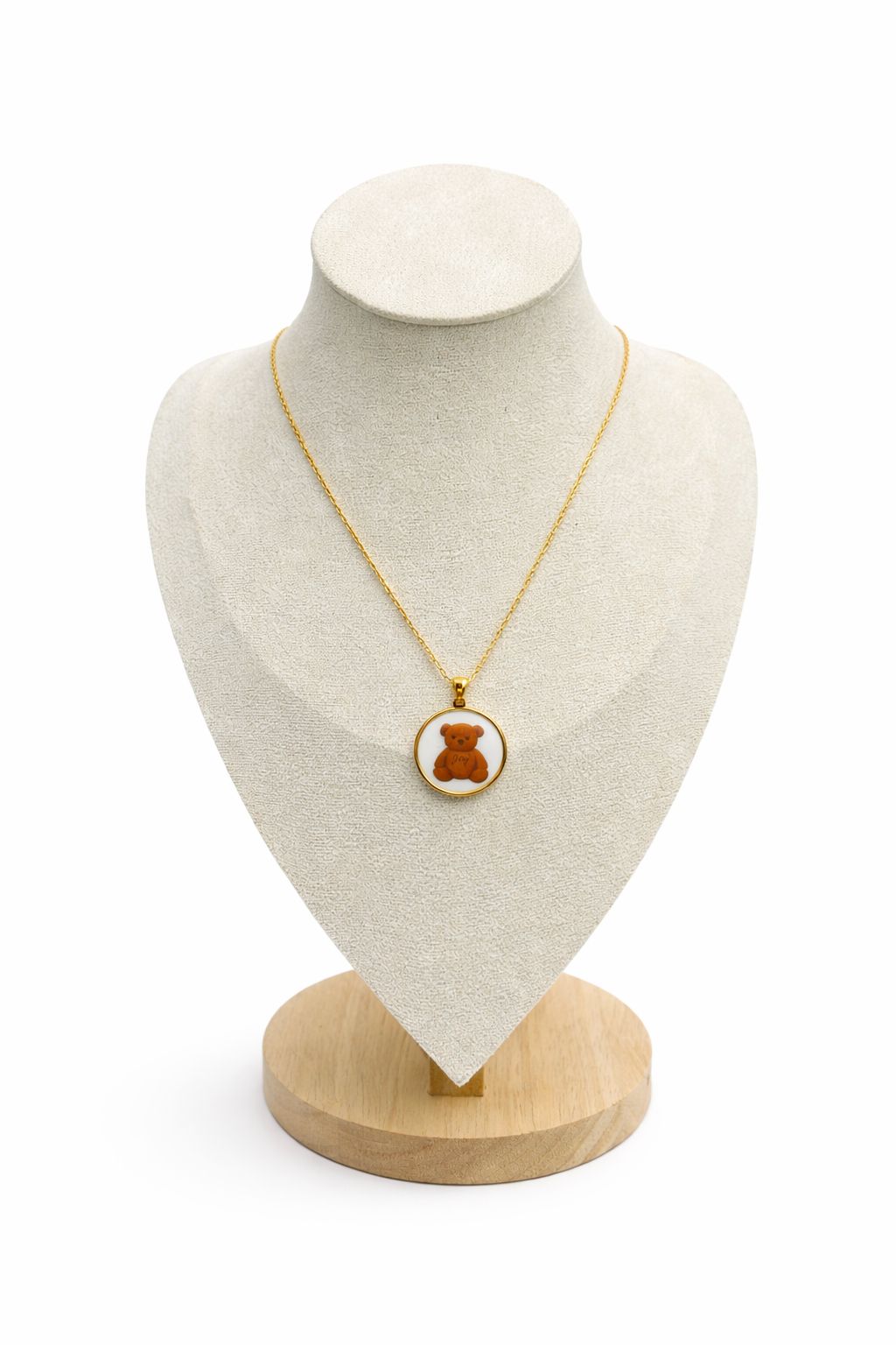 Collana Teddy in acciaio