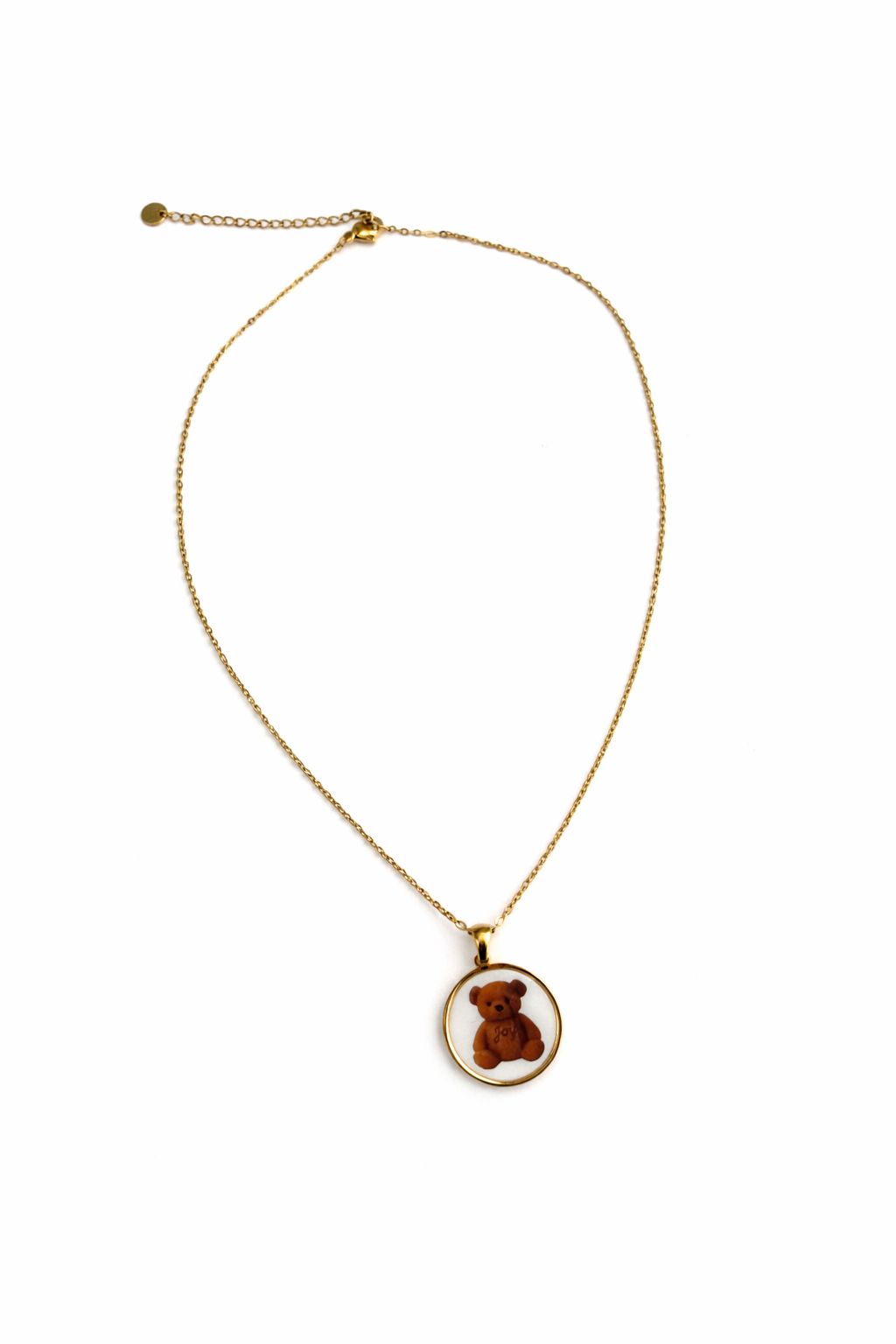 Collana Teddy in acciaio