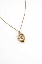 Collana Ritratto Teddy in acciaio