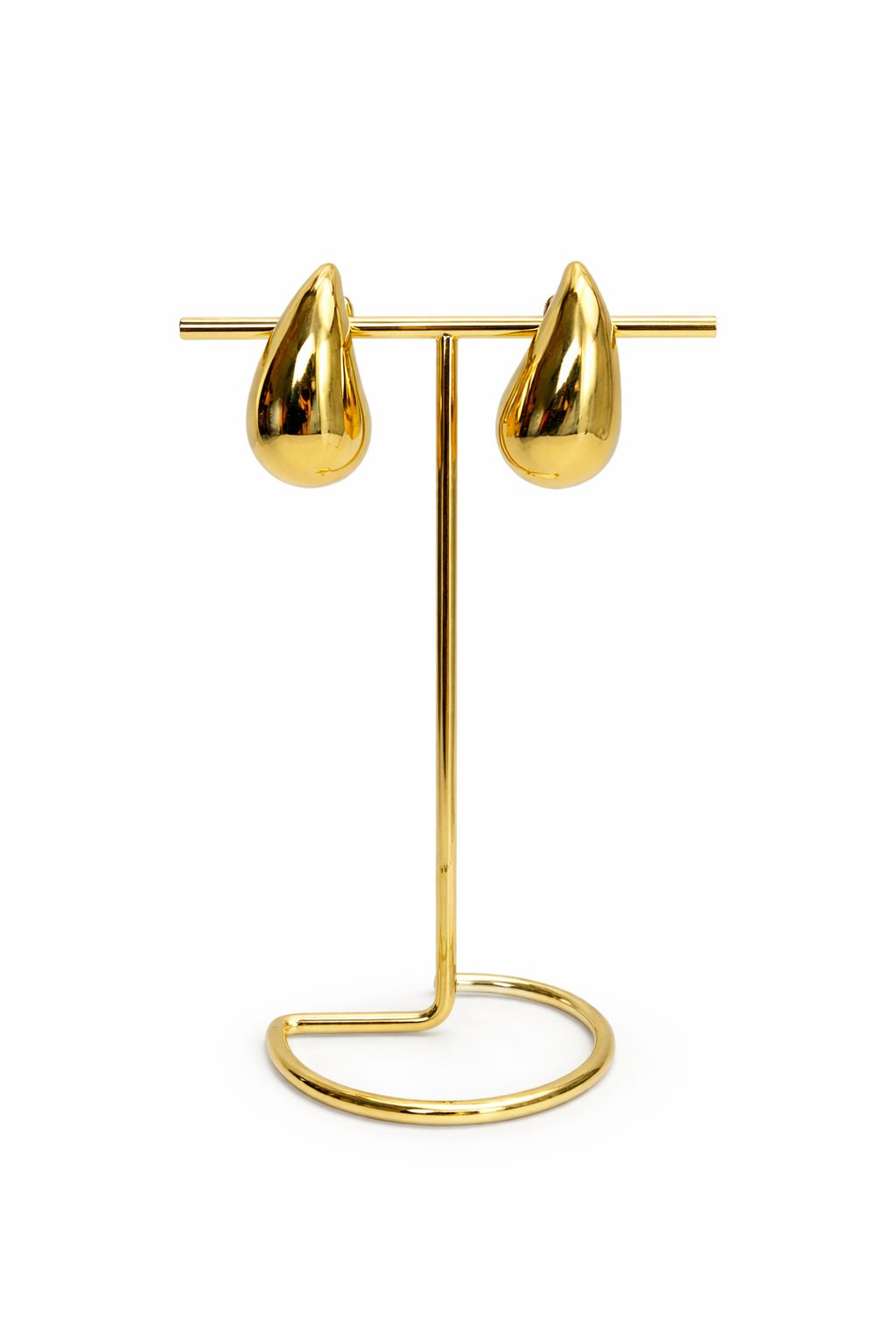 Orecchino Goccia Big in Acciaio