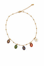 Collana Madonnina Colorata