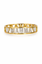 Bracciale in acciaio MAMMA double-face