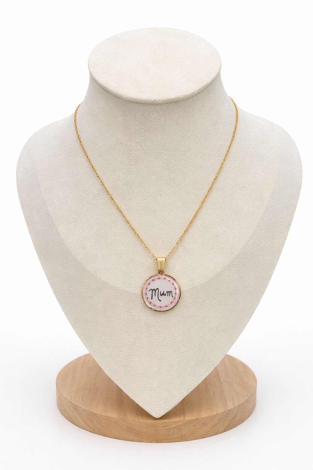 Collana Mum in acciaio