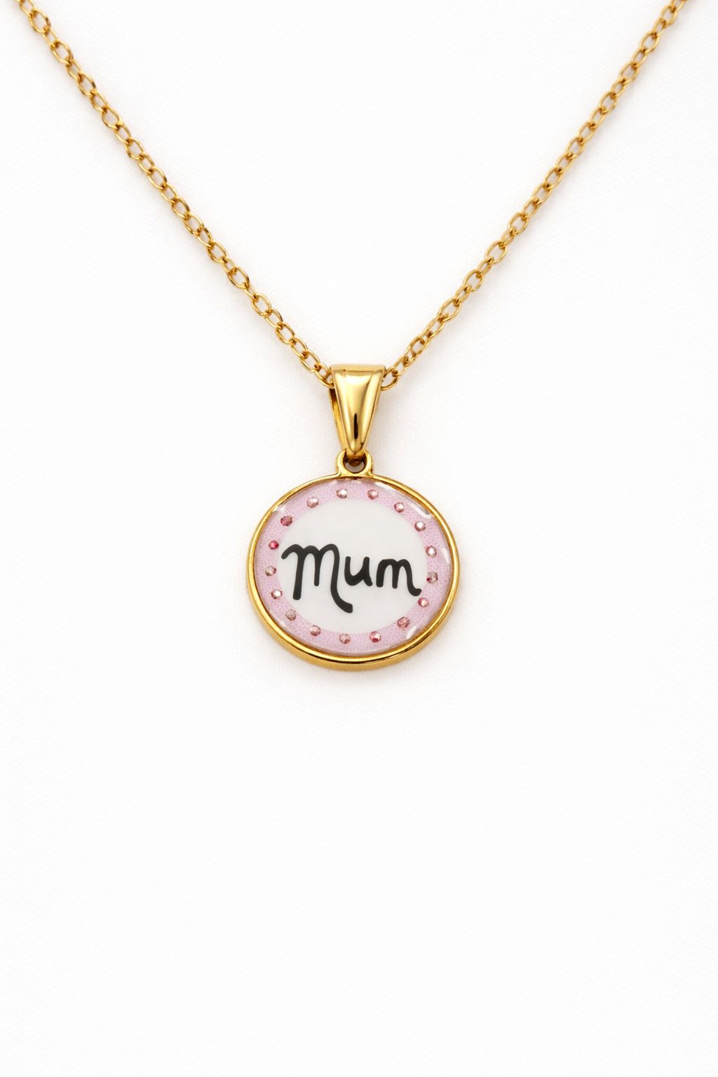 Collana Mum in acciaio