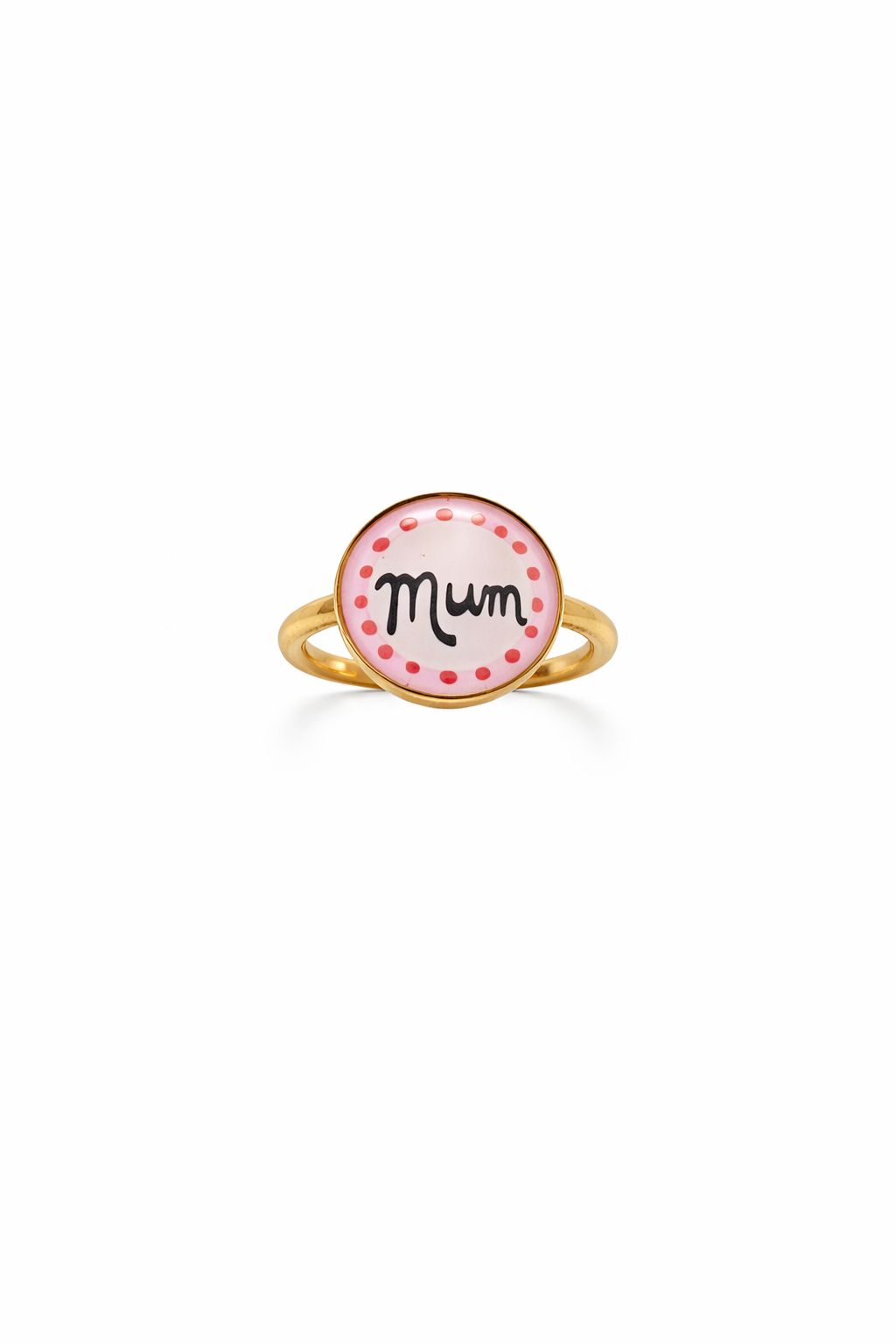 Set Collana e Anello Mum in acciaio