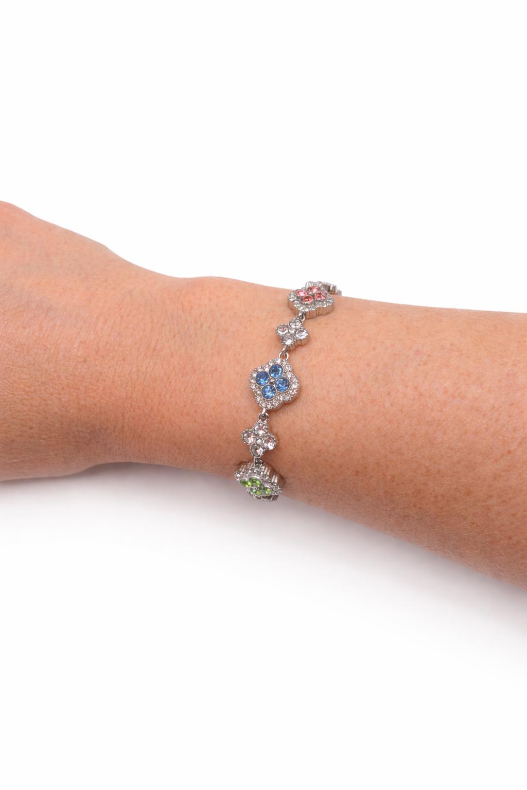 Bracciale Rainbow Fleur in acciaio