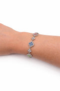 Bracciale Rainbow Fleur in acciaio