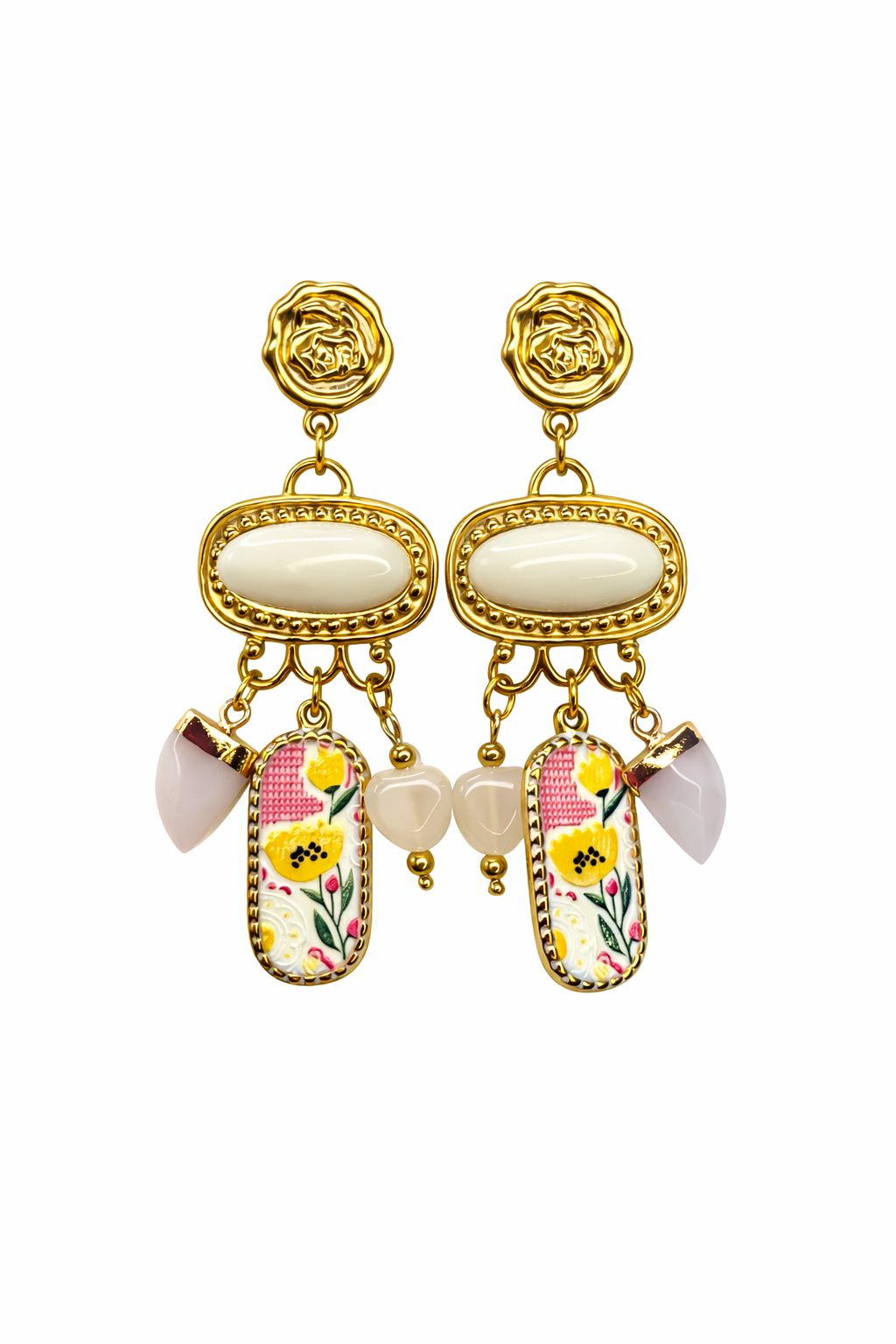 Orecchino Papavero Charm
