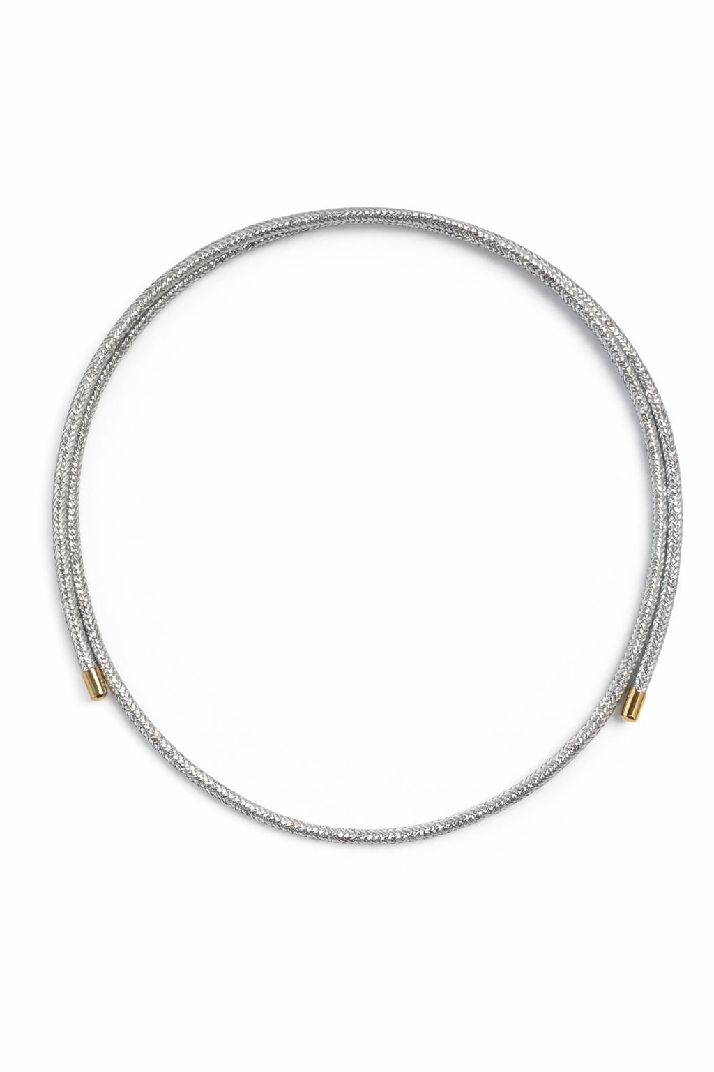 Collana Calamita Silver Lurex