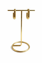 Orecchino Elettra Gold in acciaio