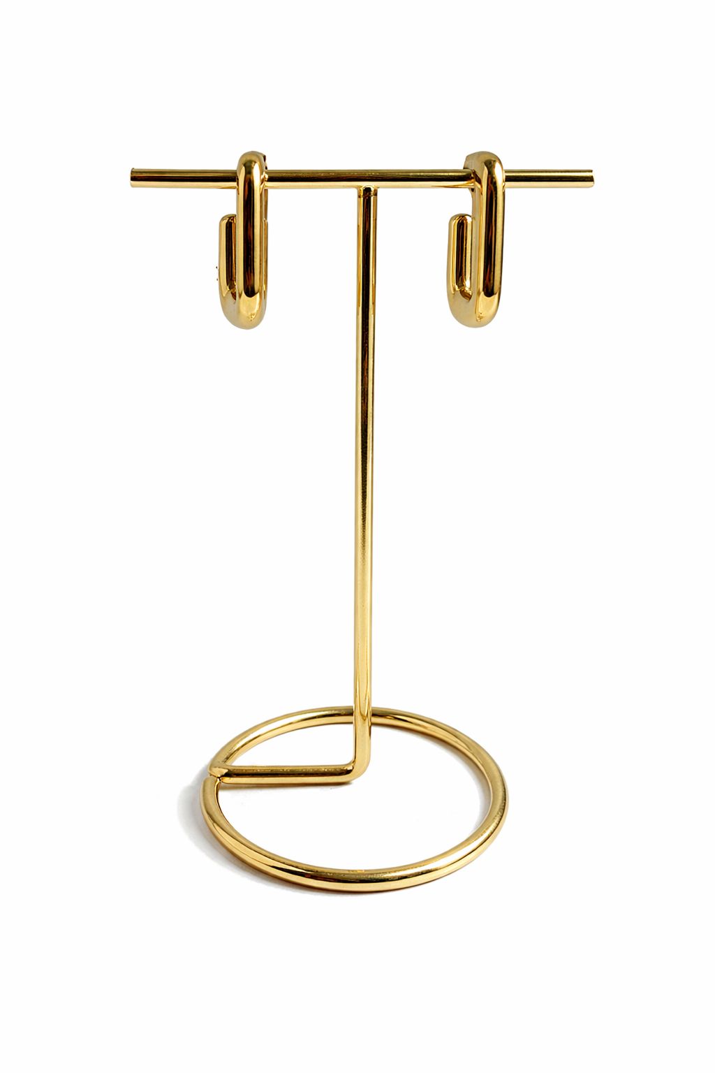 Orecchino Elettra Gold in acciaio