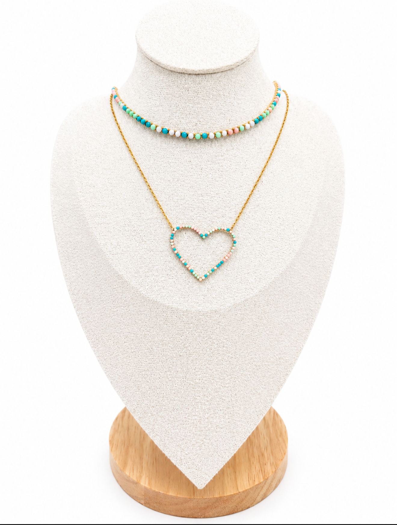 Collana Corallina in acciaio