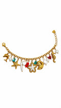 Bracciale Summer perla con charm pendenti