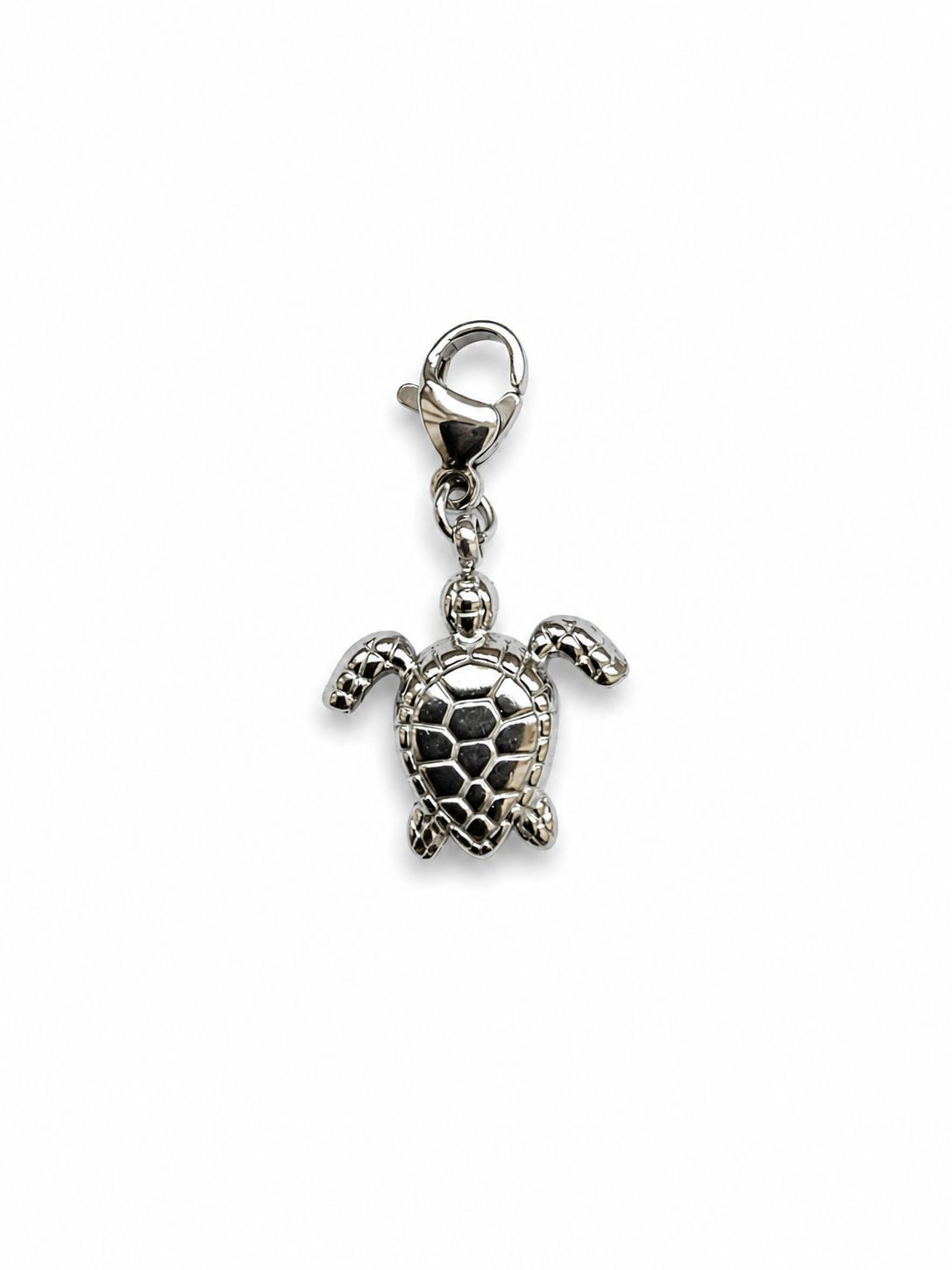 Charm Extra Tartaruga in acciaio