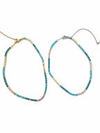 Collana Tennis Choker in acciaio e zirconi