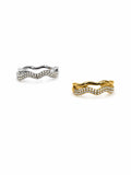 Anello Ondina Strass