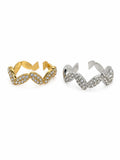 Anello Chevalier Spighette Strass