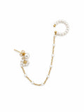 Ear cuff Lobo Perla