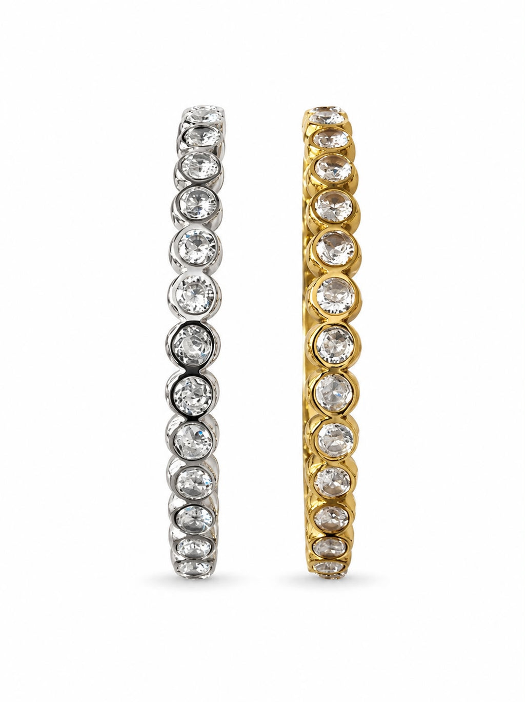 Bracciale Luce in acciaio con chiusura a manetta