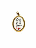 Charm per Collana in acciaio