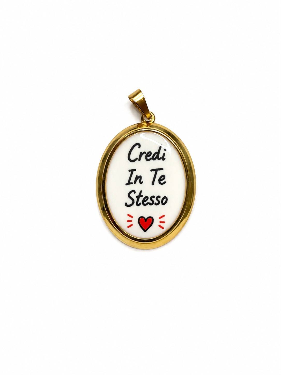 Charm per Collana in acciaio
