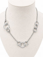 Collana Legami di luce completamente in acciaio