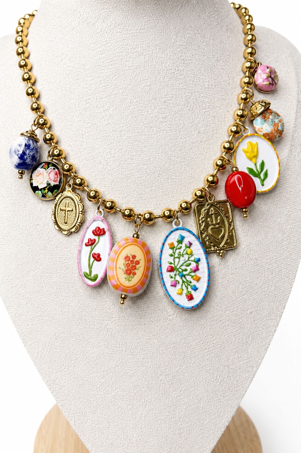Collana Charm in acciaio 316L