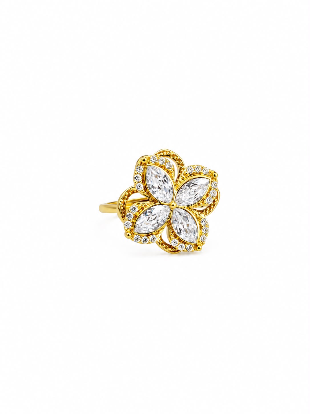 Anello Girandola in acciaio