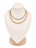 Collana Girocollo Pepita in acciaio inox