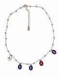 Set Collana e Bracciale Madonnina Colorata