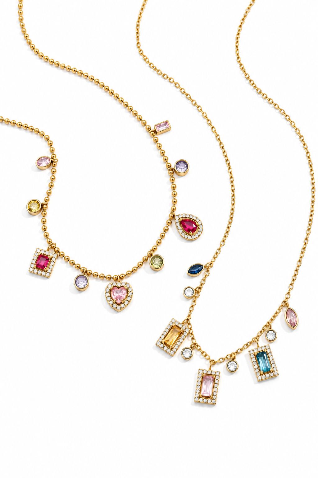 Collana Lumiere in acciaio 316L