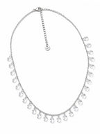 Collana Cristallina in Acciaio