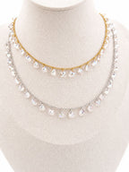Collana Cristallina in Acciaio