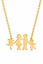 Collana Family in acciaio